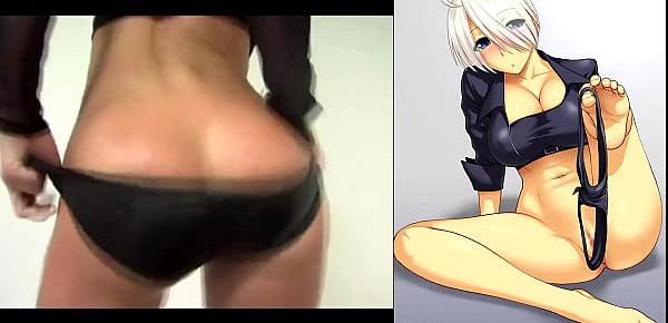  Angel King Of Fighters Jerk Off To A Real Life Ass